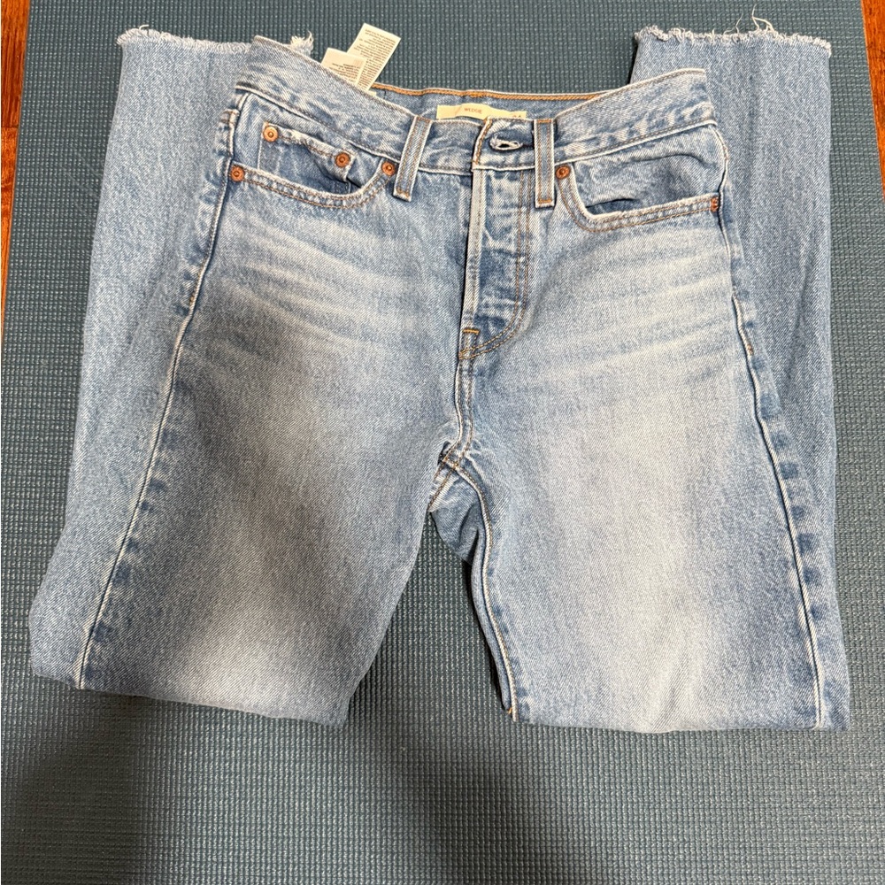 Levi's Light Blue High Rise Women Jeans